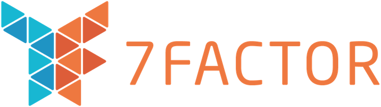 7Factor Logo | Quality Engineered Custom Software Solutions | Cloud Native | 7Factor
